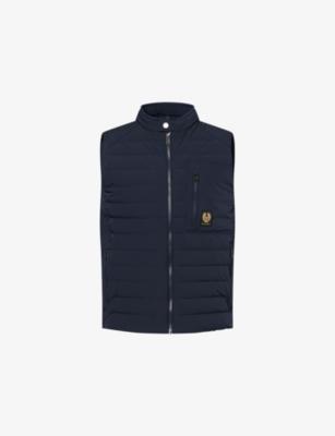 Chassis Logo-Patch Puffer Gilet by BELSTAFF