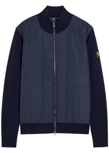 Kelbrook padded shell and wool cardigan by BELSTAFF