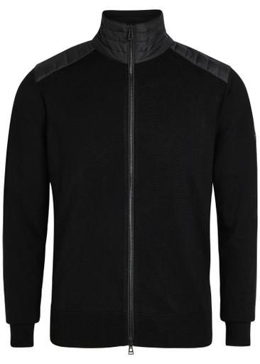 Kelby zip-up wool-blend cardigan by BELSTAFF