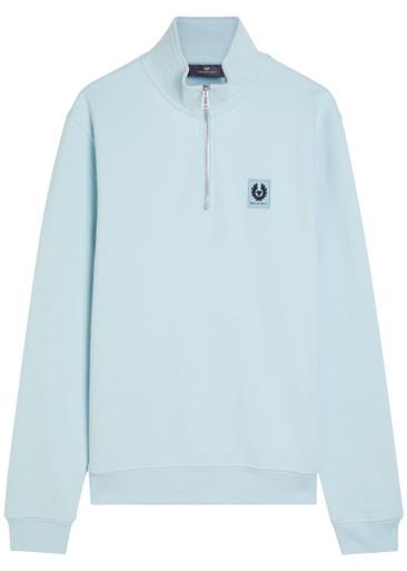 Quarter-zip cotton sweatshirt by BELSTAFF