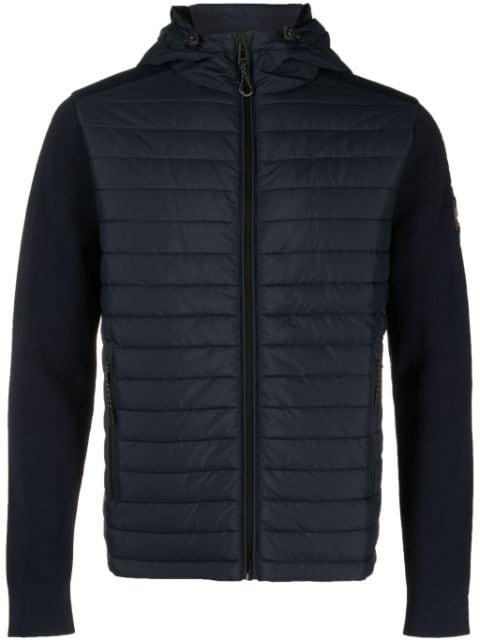 hoodied padded cardigan by BELSTAFF