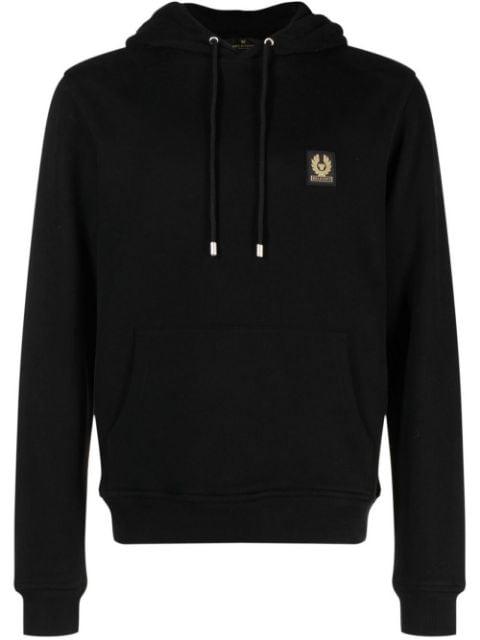 logo-patch drawstring hood by BELSTAFF