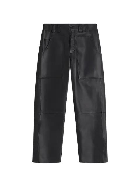 patch pocket leather trousers by BELSTAFF