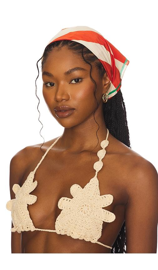 BEMBIEN Plage Scarf in Red by BEMBIEN BEMBIEN Plage Scarf in Red by BEMBIEN