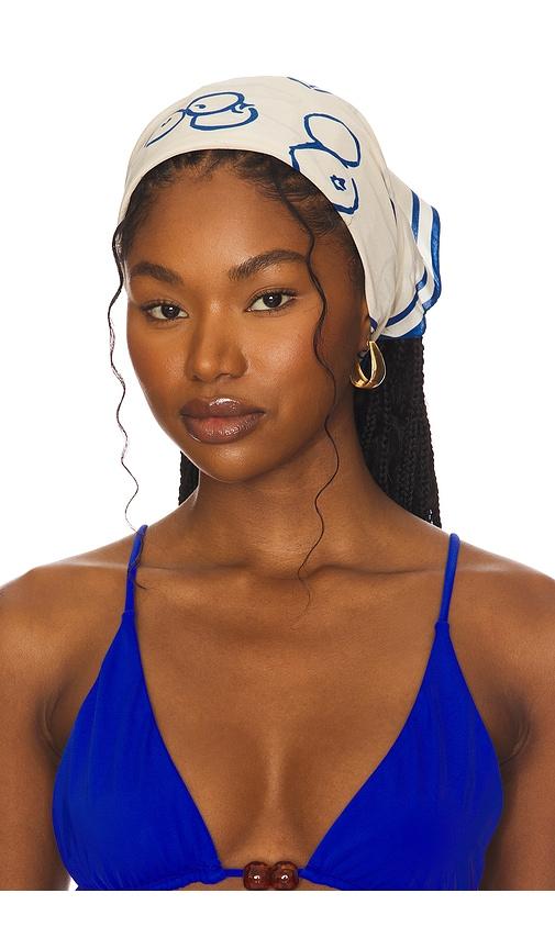 BEMBIEN Tableau Scarf in Blue by BEMBIEN