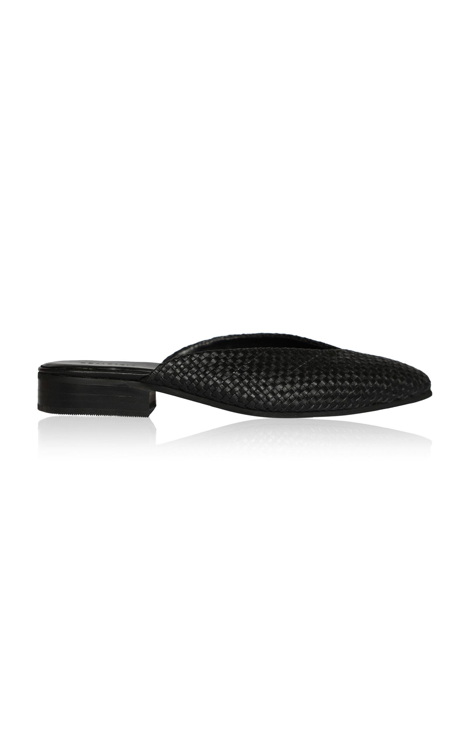 Bembien Faye Woven Leather Mules - Moda Operandi by BEMBIEN
