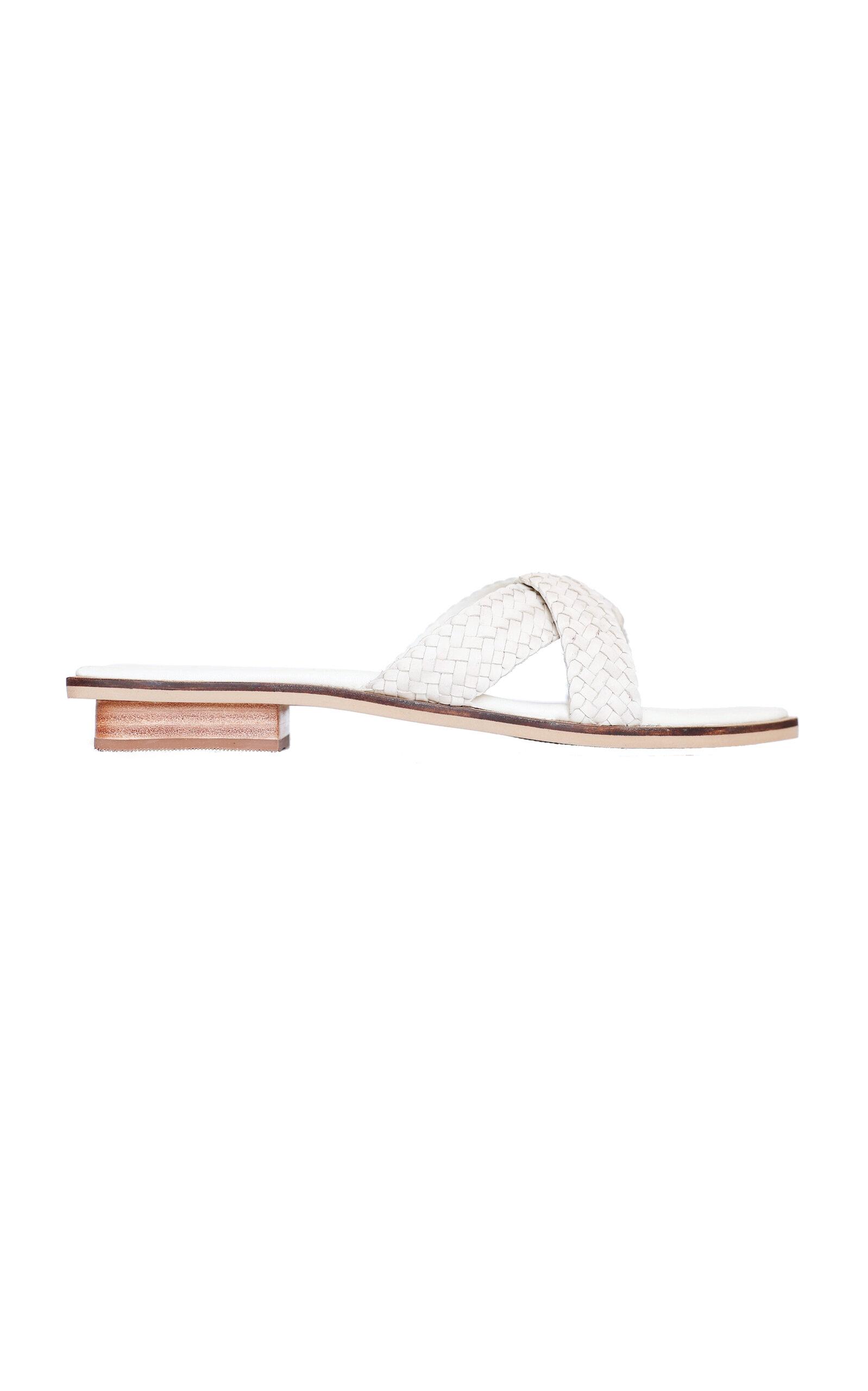 Bembien Iris Leather Slides - Moda Operandi by BEMBIEN