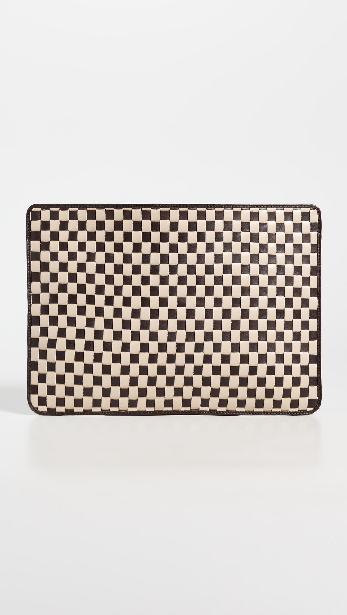 Checkered Lia Laptop Case 15” by BEMBIEN