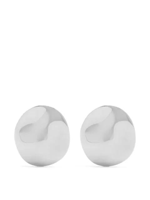 round earrings by BEN AMUN