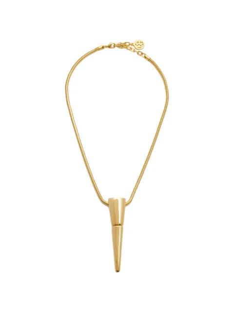 snake-chain pendant necklace by BEN AMUN