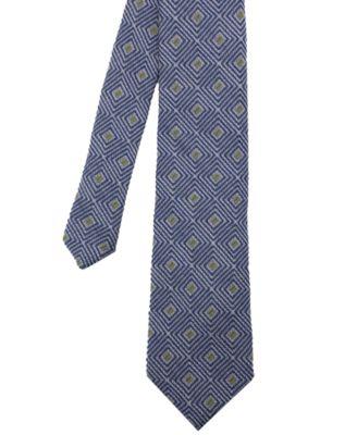 Men's Geometric Silk Tie by BEN SHERMAN