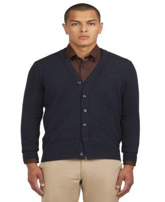 Men's Merino Cardigan Sweater by BEN SHERMAN