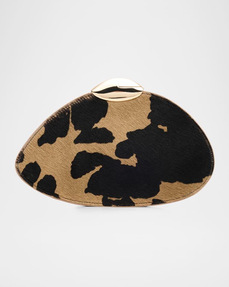 Belle De Jour Calf Hair Clutch Bag by BENEDETTA BRUZZICHES