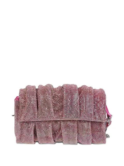 Iris aluminium-embellished shoulder bag by BENEDETTA BRUZZICHES