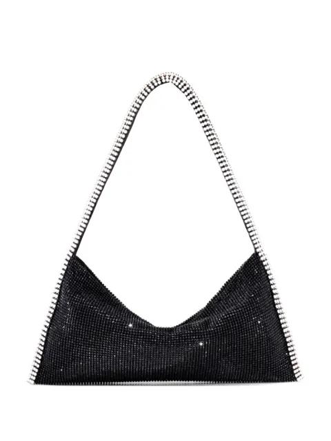 La Grande crystal-embellished shoulder bag by BENEDETTA BRUZZICHES