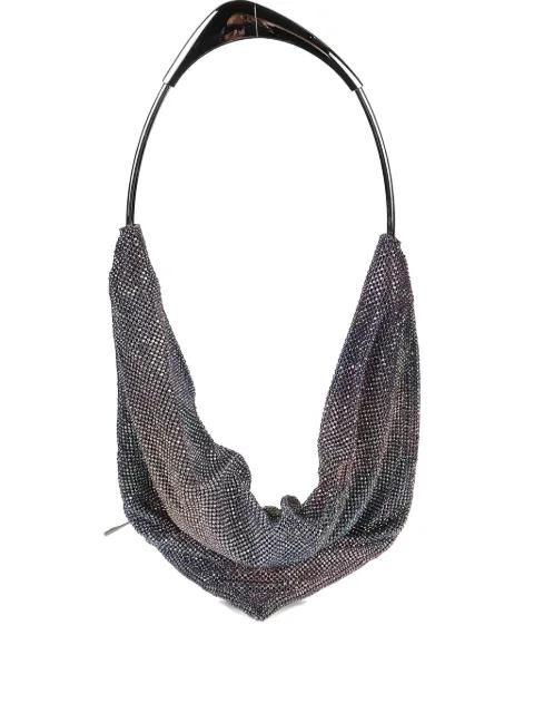Ursolina crystal-embellished tote bag by BENEDETTA BRUZZICHES