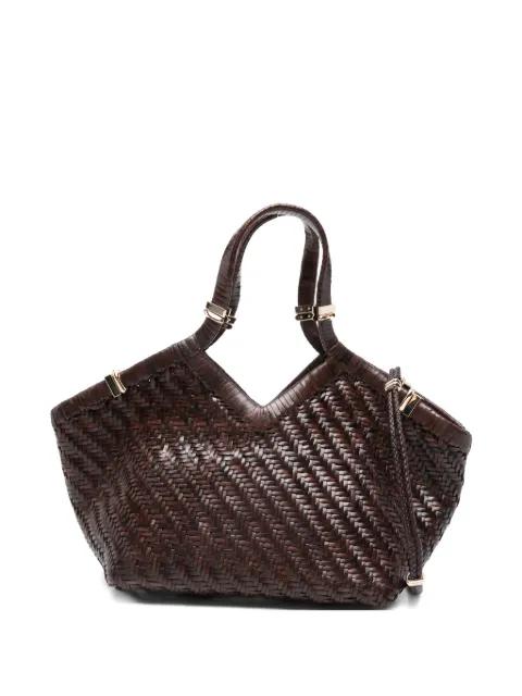 Usha leather tote bag by BENEDETTA BRUZZICHES