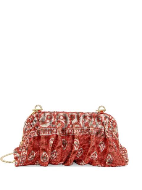 Venus paisley-print clutch bag by BENEDETTA BRUZZICHES