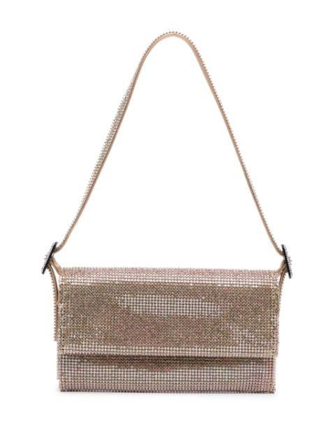 Vittissima rhinestone-embellished shoulder bag by BENEDETTA BRUZZICHES