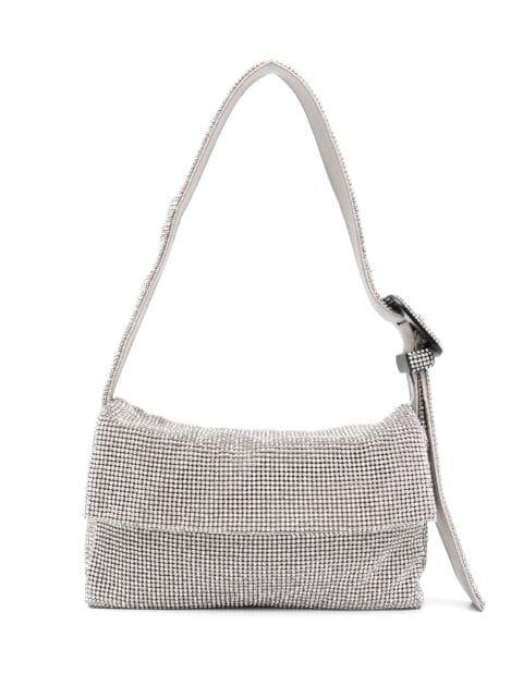 Vitty La Mignon rhinestone shoulder bag by BENEDETTA BRUZZICHES