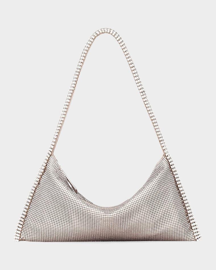 Your Best Friend La Grande Metal Mesh Shoulder Bag by BENEDETTA BRUZZICHES