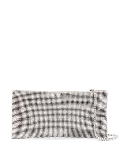 Your Best Friend rhinestoned clutch by BENEDETTA BRUZZICHES