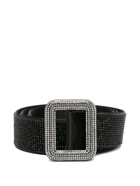 crystal-embellished buckle belt by BENEDETTA BRUZZICHES