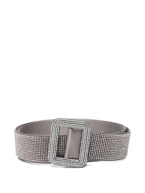 crystal-embellished buckle belt by BENEDETTA BRUZZICHES