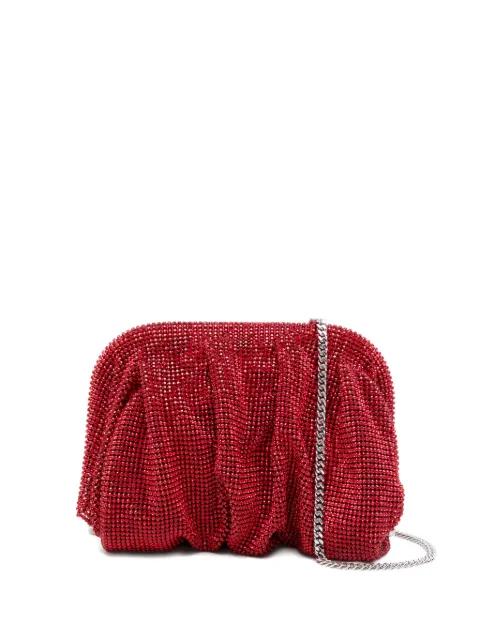 crystal-embellished clutch bag by BENEDETTA BRUZZICHES