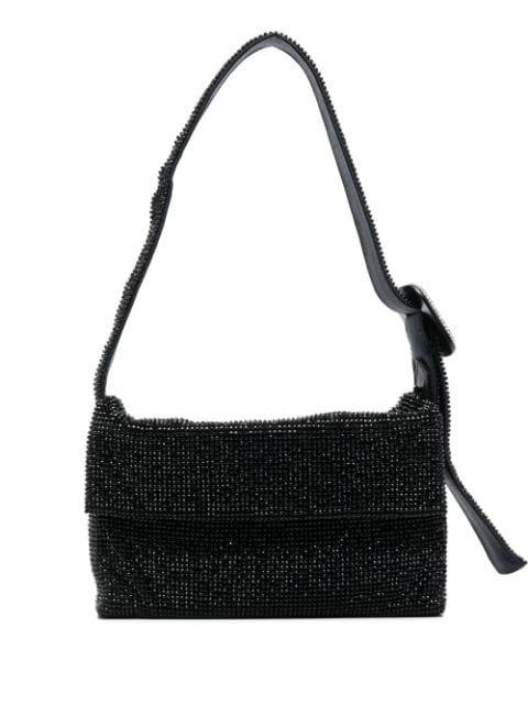 crystal-embellished clutch bag by BENEDETTA BRUZZICHES