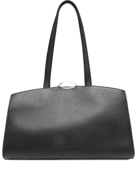 curved top-handle shoulder bag by BENEDETTA BRUZZICHES
