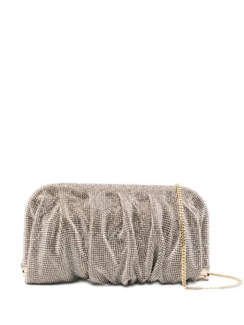 embellished gathered clutch by BENEDETTA BRUZZICHES