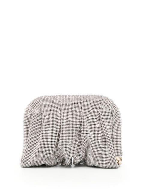 strass-embellished clutch bag by BENEDETTA BRUZZICHES