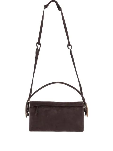 suede shoulder bag by BENEDETTA BRUZZICHES