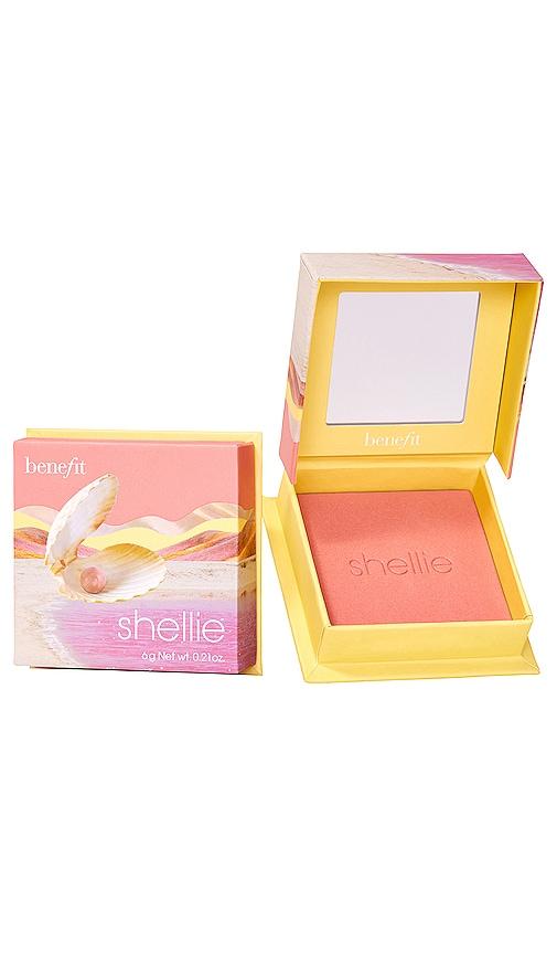 Benefit Cosmetics WANDERful World Silky-Soft Powder Blush in Shellie Shimmer Finish by BENEFIT COSMETICS