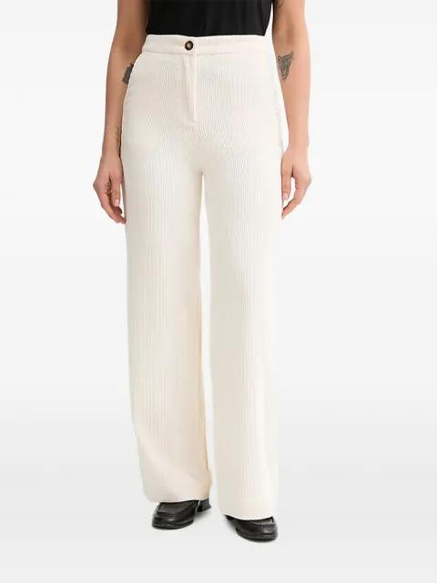 button corduroy trousers by BENETTON