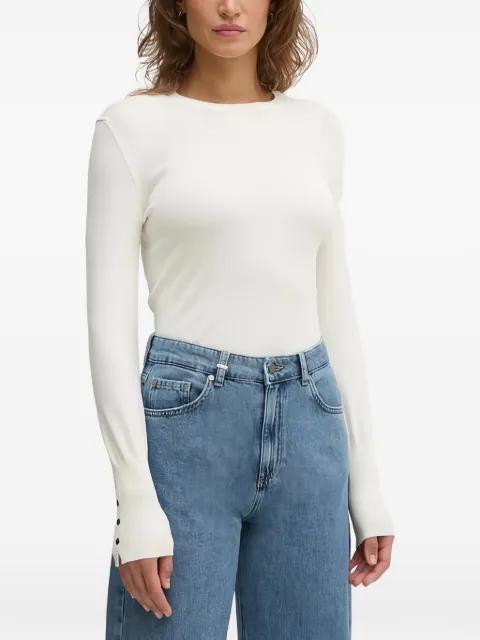 button-embellished sweater by BENETTON