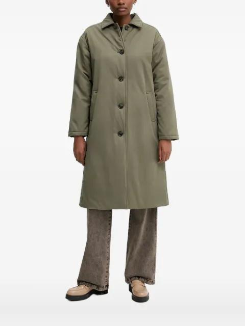 button-fastening coat by BENETTON