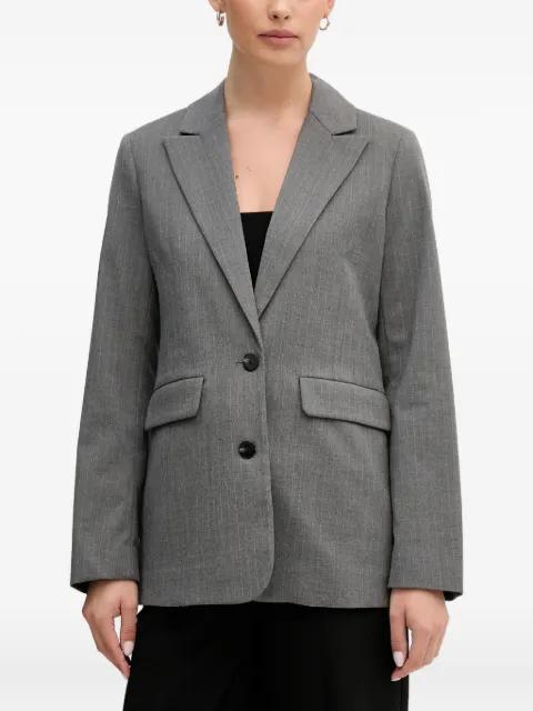 button pinstripe blazer jacket by BENETTON