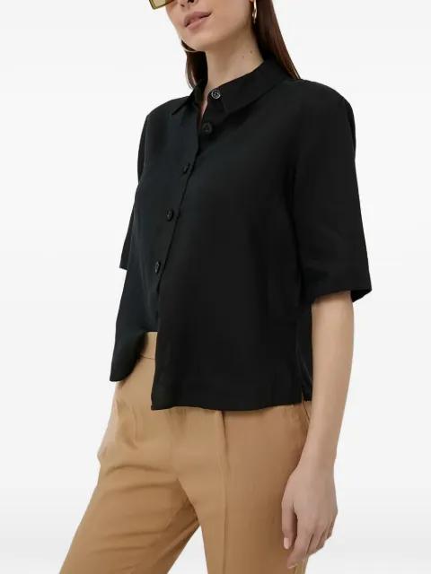 buttoned short-sleeved shirt by BENETTON