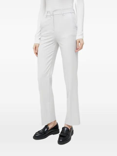 concealed-fastening flared trousers by BENETTON