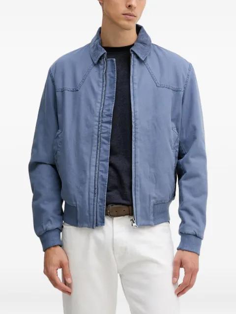 corduroy collar cotton jacket by BENETTON