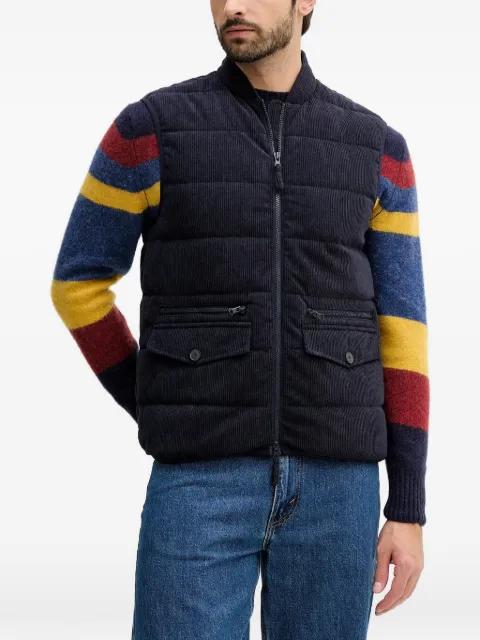 corduroy zip-fastening gilet by BENETTON
