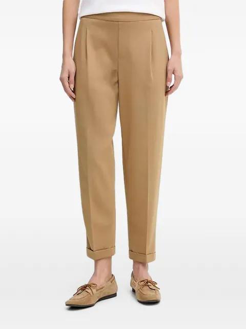 cuffed tapered trousers by BENETTON