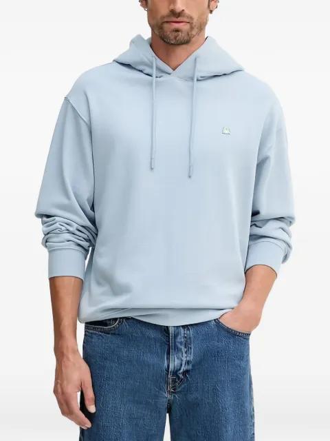 drawstring logo hoodie by BENETTON
