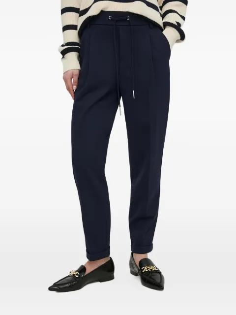 drawstring pleated trousers by BENETTON