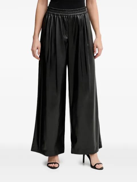 elasticated-waistband trousers by BENETTON