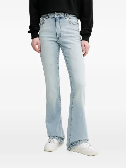 flared denim jeans by BENETTON