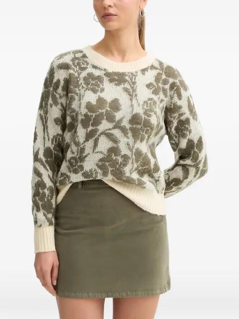 floral-pattern sweater by BENETTON