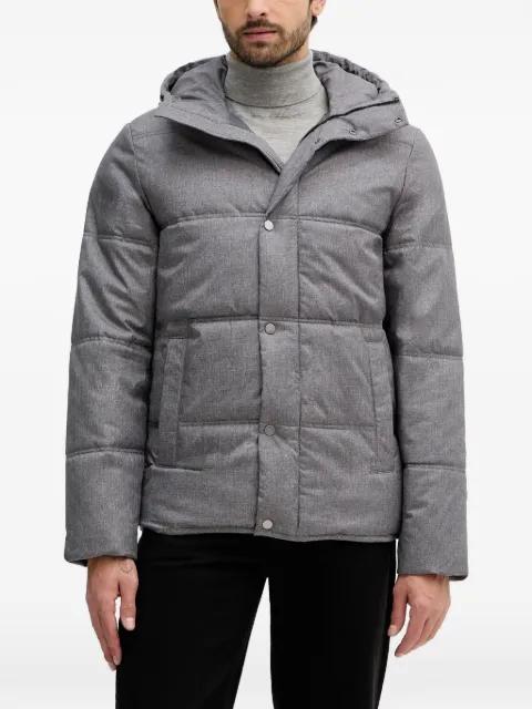 hoodied padded jacket by BENETTON